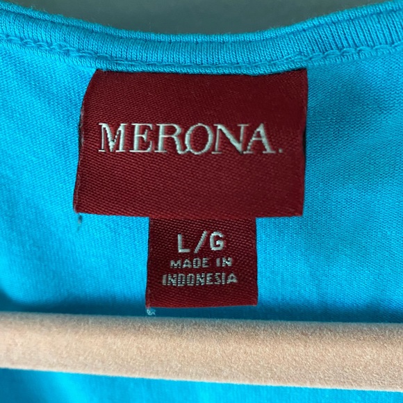 Merona Ruffle Dress Target L - Picture 2 of 4